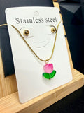 Set cadena y pantallas de  Tulipanes