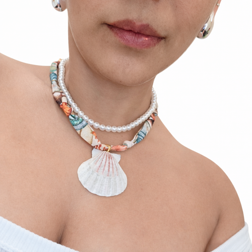 Collar artesanal con choker