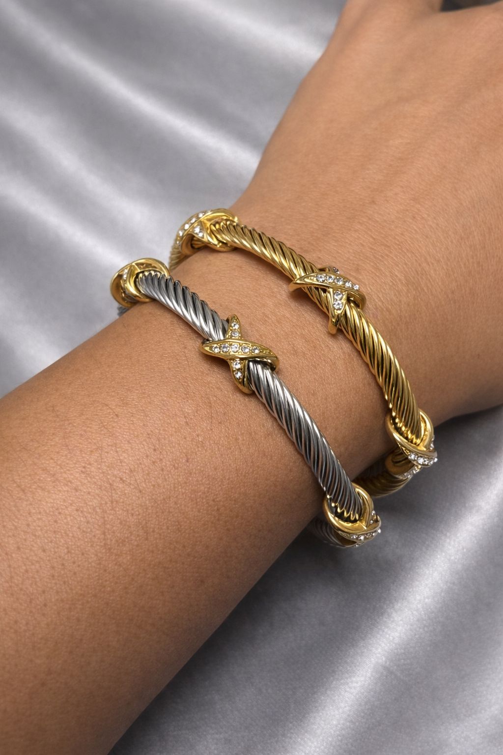 Pulsera dos tonos